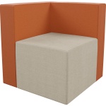 Sitzelement Sessel-Ecke, XXL, Sitzfläche 55x55 cm, Sitzhöhe 40 cm 